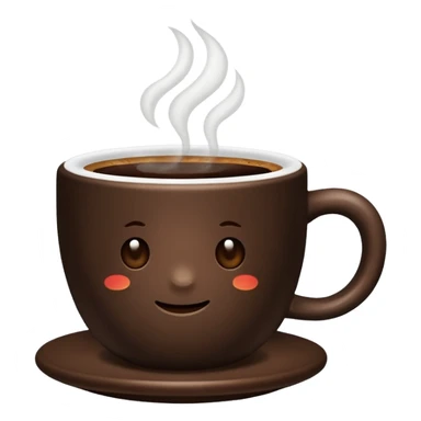 a cup ò coffee sticker