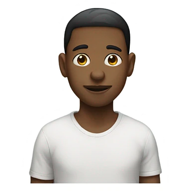 boy with big nose sticker