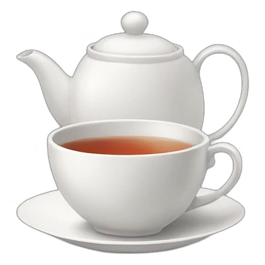 tea set sticker