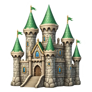 elf castle sticker