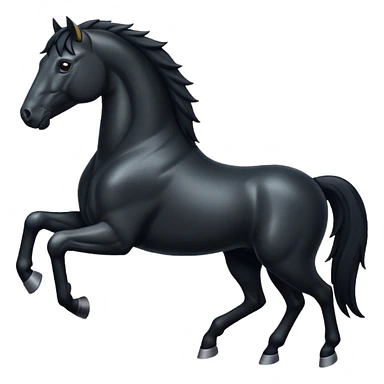 I need this in black horse sticker