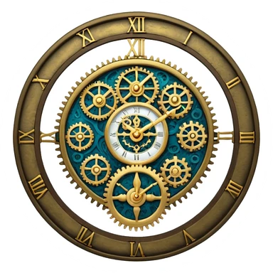 Moon Clock MC sticker