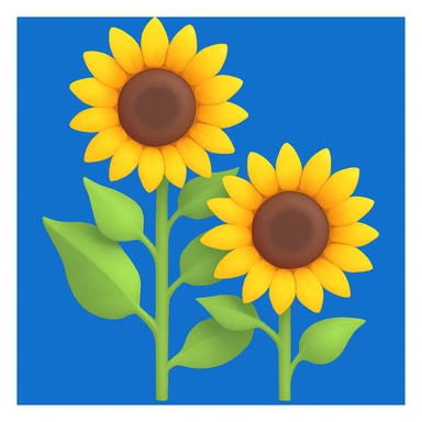 Change the background color to blue, keeping the same style. sticker