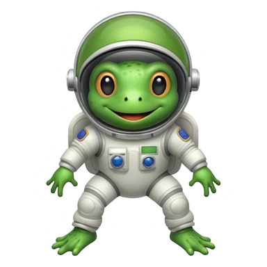 غورباقه فضانورد sticker