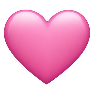 Pink heart sticker