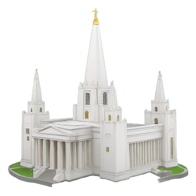 lds temple london sticker