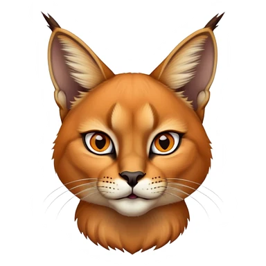 Caracal cat sticker