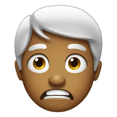 Crying fired smile  sticker