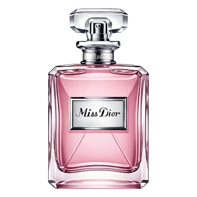 Miss Dior perfume bottle classic style sticker