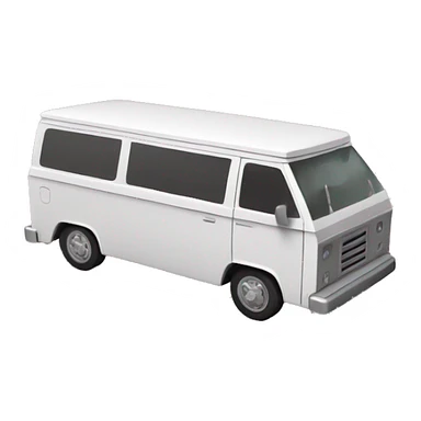 Tall Barbie wide-fender Papercraft long step-van  sticker