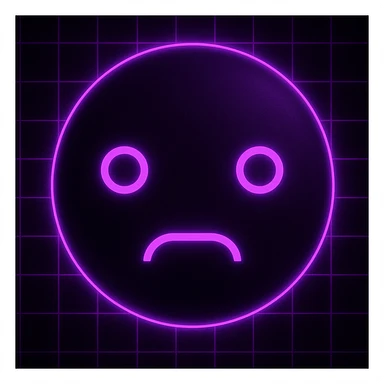 Create a variant of the dark CIA-inspired style image with a purple glowing grid overlay, maintaining the dark and mysterious atmosphere. sticker