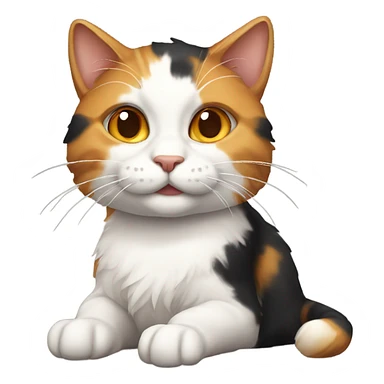 calico gamer cat sticker