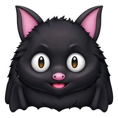 kawaii bat sticker