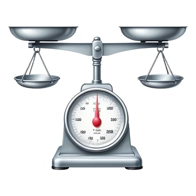 weighing scales sticker
