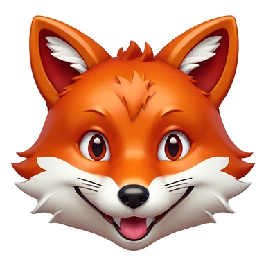 Cinematic Comical Fox Portrait Emoji, Head tilted dramatically with an exaggeratedly amused expression, featuring a striking red Fur with bold white patches and wide, expressive amber eyes filled with playful disbelief, Simplified yet hilariously expressive features, highly detailed, glowing with a slightly sassy glow, high shine, dramatic yet playful, stylized with an air of cheeky mischief, bright and endearing, soft glowing outline, capturing the essence of a spirited and over-the-top fox, so meme-worthy it feels like it could side-eye its way into woodland internet fame instantly! sticker