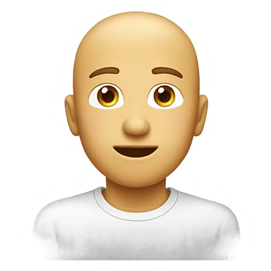 Basic emoji with three eyes sticker