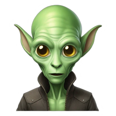 Harry Vanderspeigle alien sticker