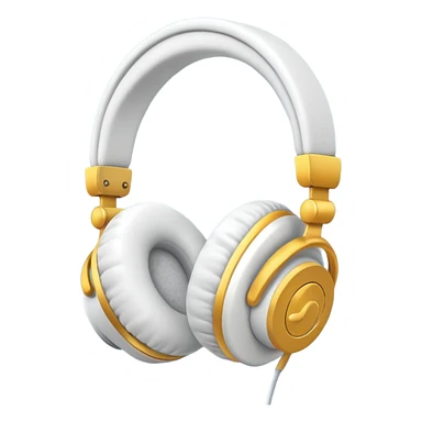 fluffy headphone sticker