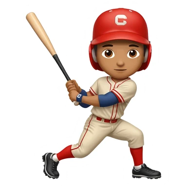 dos basebeall playr a golpes sticker