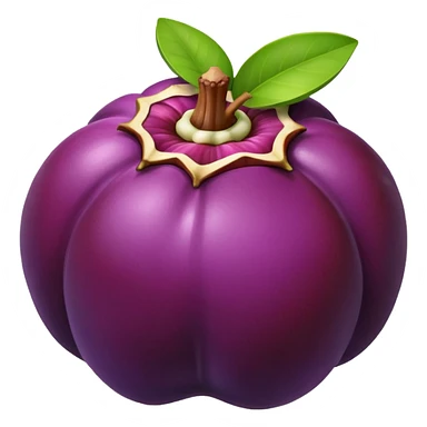 mangosteen fruit sticker