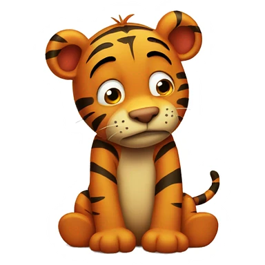 SAD TIGGER sticker