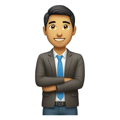 joven emprendedor peruano sticker