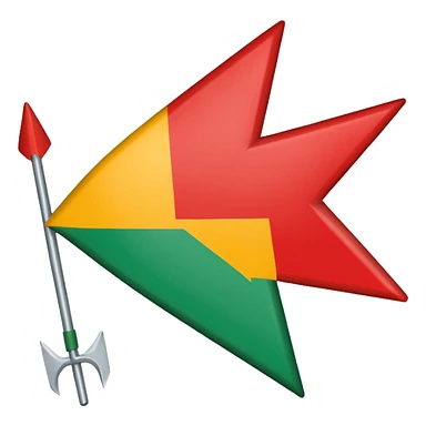Pti flag emoji arrow one politics sticker