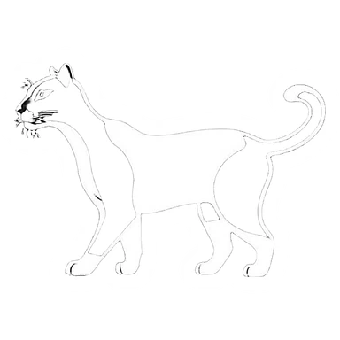 Puma brand logo as an emoji sticker