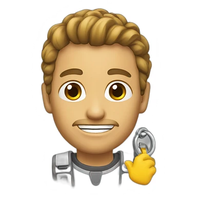 Emoji de llave sticker