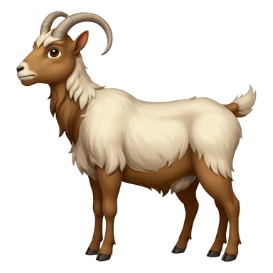 half human half goat creature full body sticker