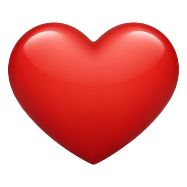 heart in red color sticker