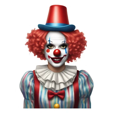 Taylor swift clown  sticker