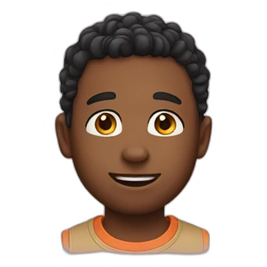 Boy with this emoji🥰 sticker