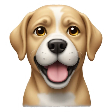 Dog wearing a sumbrero sticker