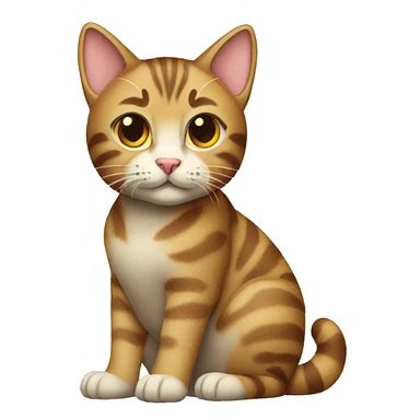 Tabby Cat Full Body sticker