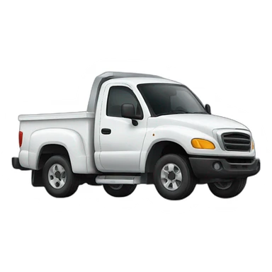 Open-sided light truck sticker