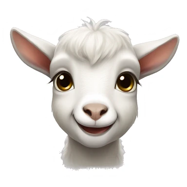 Baby goat sticker