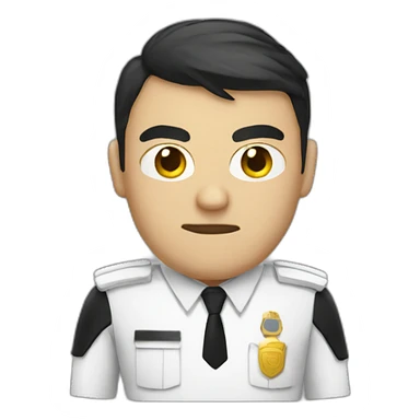 sting police sticker