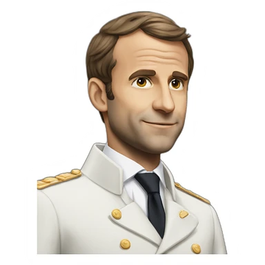 Macron-thirthty sticker