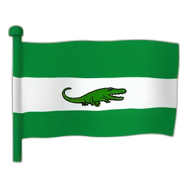 Flag lacoste logo sticker