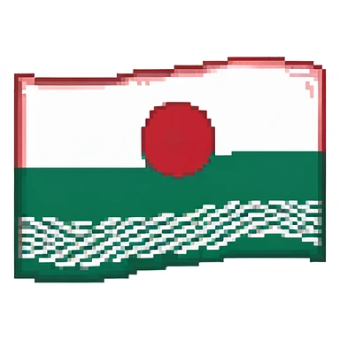 Tatarstan flag, vibrant, wavy sticker