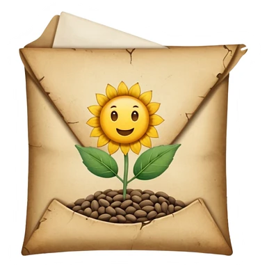 seed packet pocket sticker