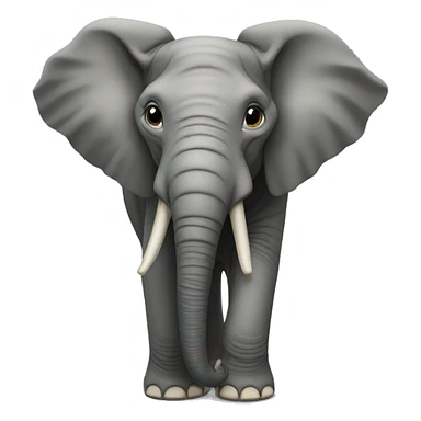 Trunk of a elephant  sticker