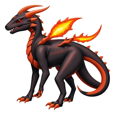 Houndoom-Salandit-Genesect-Pokémon-Fakémon-hybrid-creature sticker