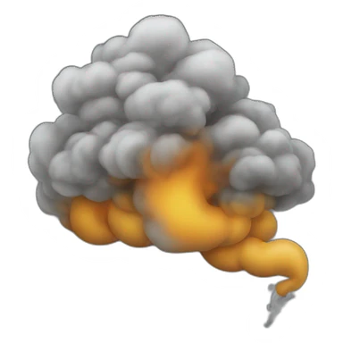 smoke emoji sticker