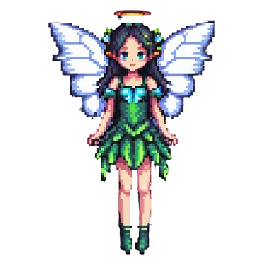 fairy with wings sticker
