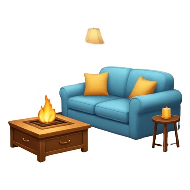 cozy eveningemoji sticker