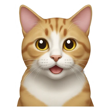 Cat cat sticker