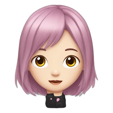 Jisoo from music group blackpink sticker