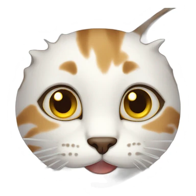 Smile kitty sticker
